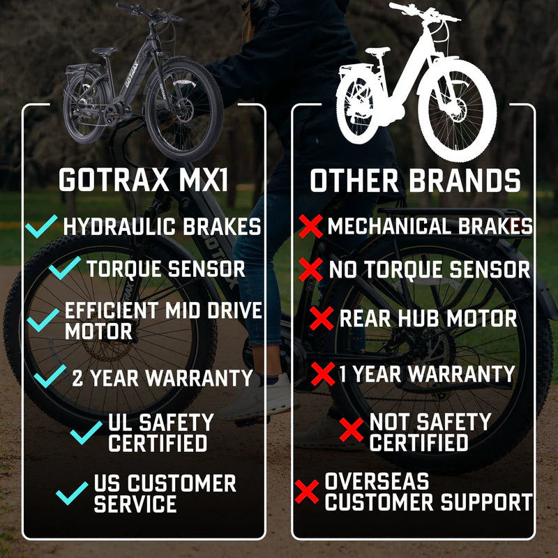 MX1 Mid Drive Electric Bike